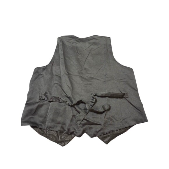 Vintage USA American Flag Sequin Beaded Vest Size XL Snap Front C20.1 - Picture 3 of 8